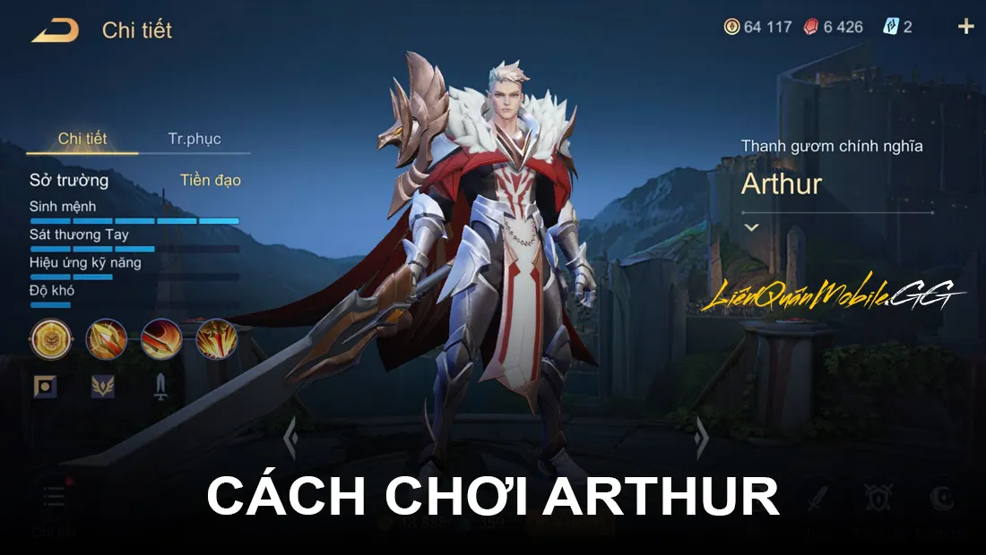 Build Arthur Liên Quân