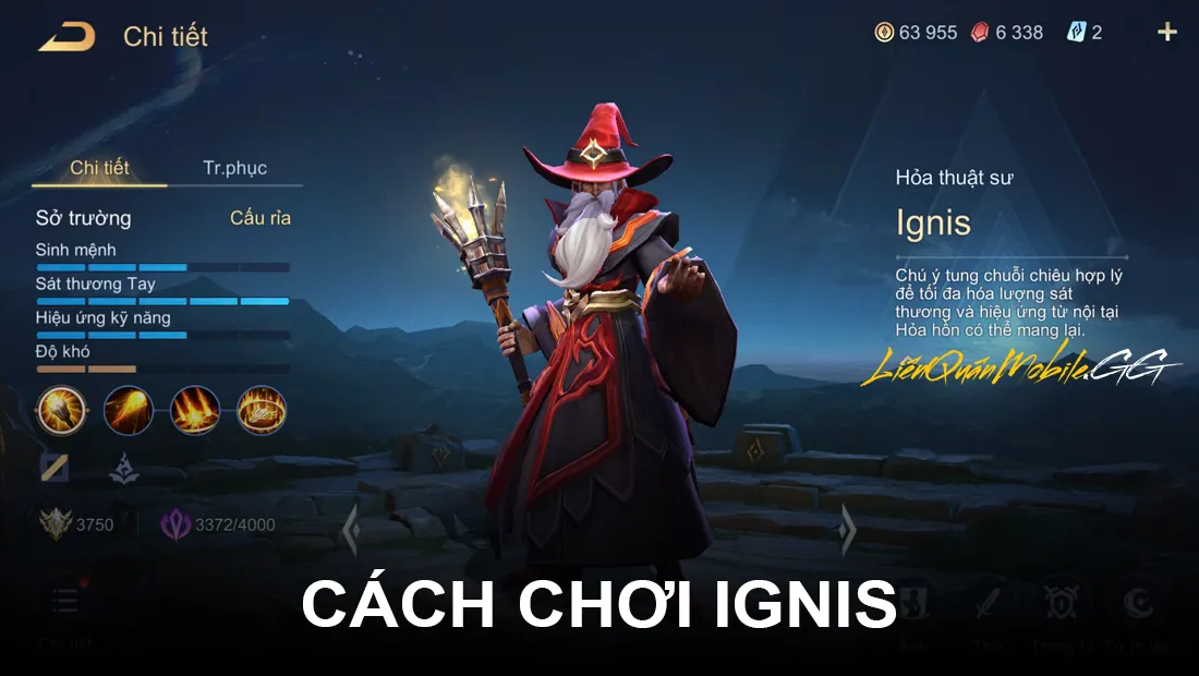 Build Ignis Liên Quân