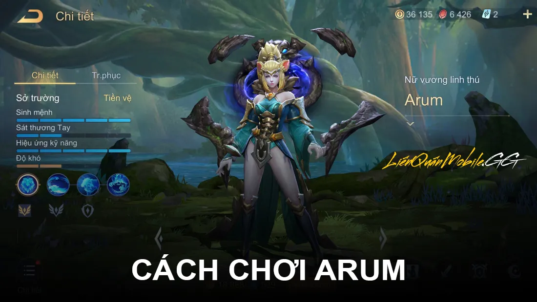 Build Arum Liên Quân
