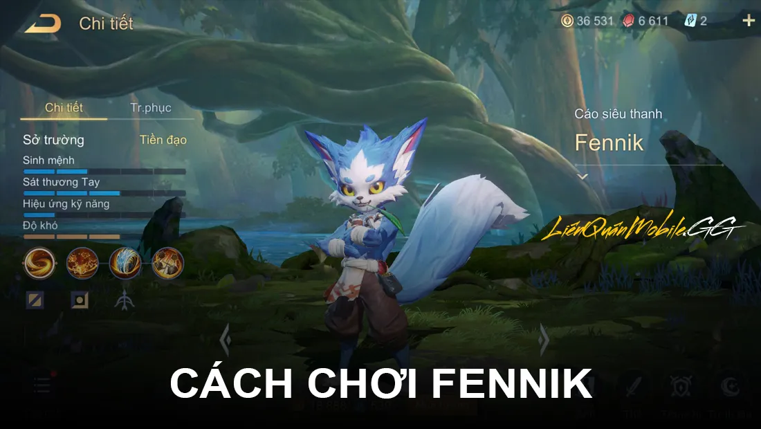 Build fennik Liên Quân