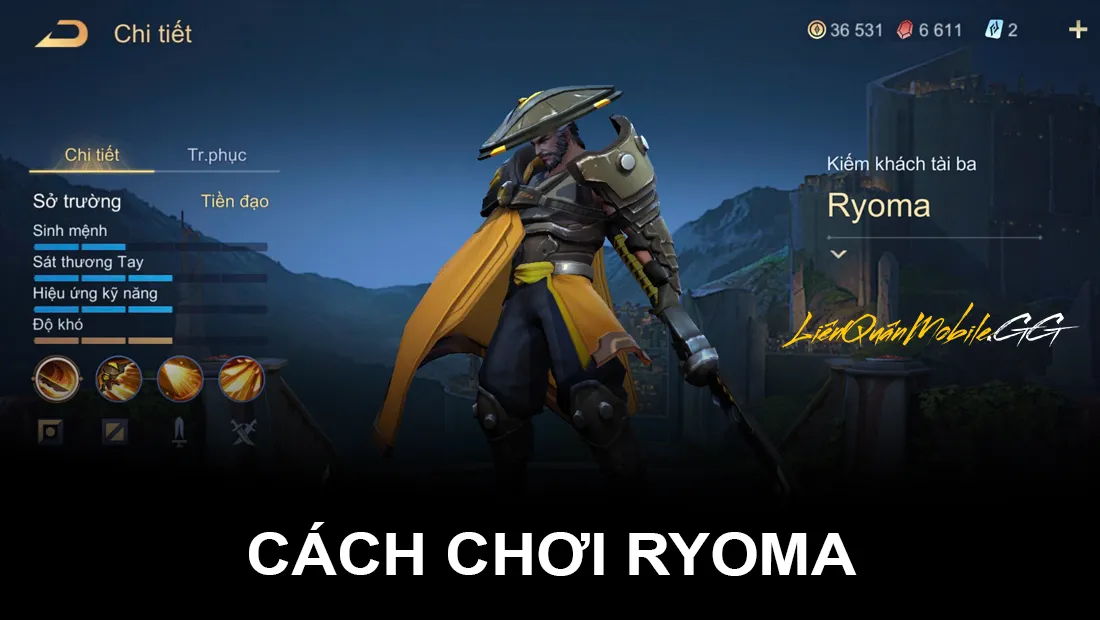 Build Ryoma Liên Quân