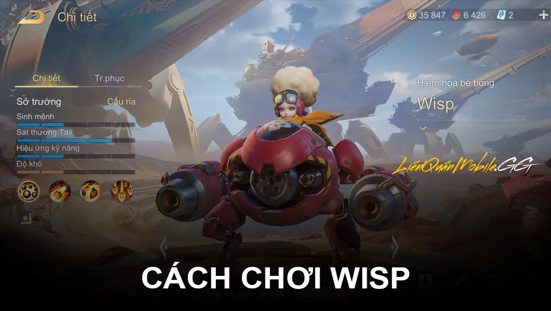 Build Wisp Liên Quân