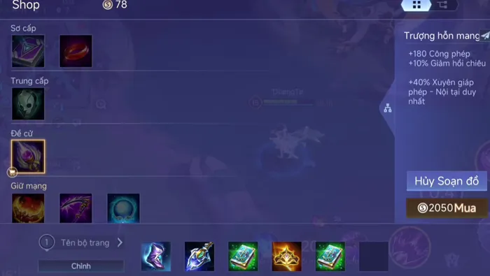 Build Veera Liên Quân